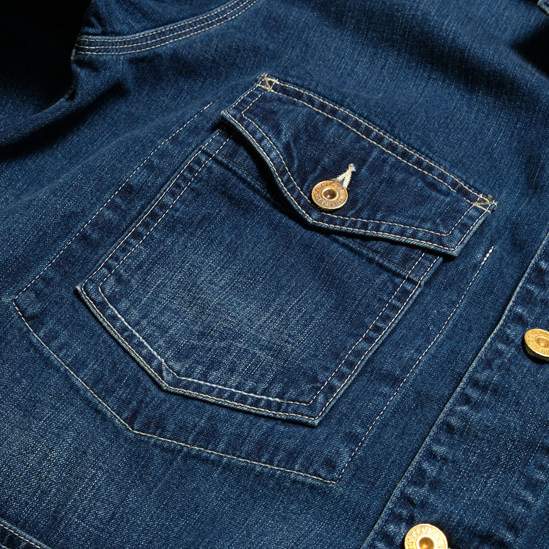 BURGUS PLUS - 11oz. Denim Coverall - Mid Used - 72000-10