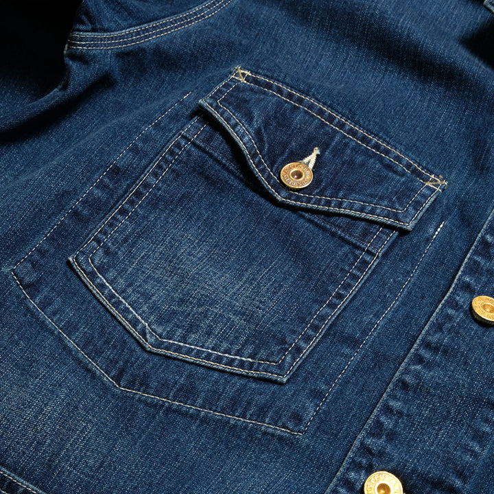 BURGUS PLUS - 11oz. Denim Coverall - Mid Used - 72000-10