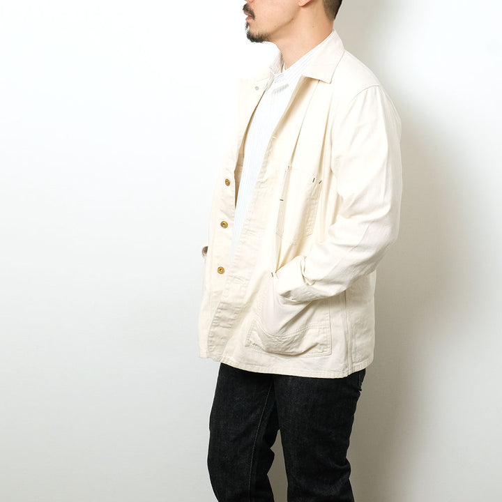 BURGUS PLUS - 11oz Unbleached Denim Coverall - 72000-10-OW