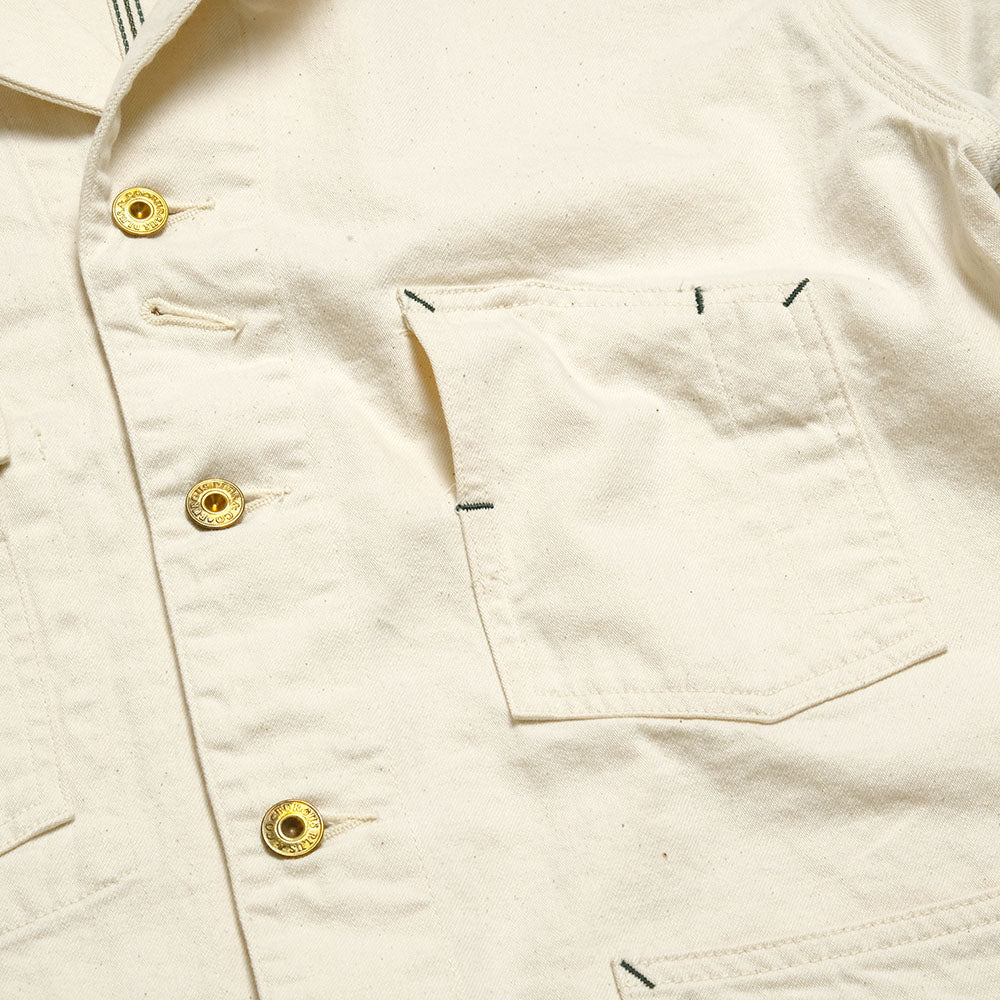 BURGUS PLUS - 11oz Unbleached Denim Coverall - 72000-10-OW