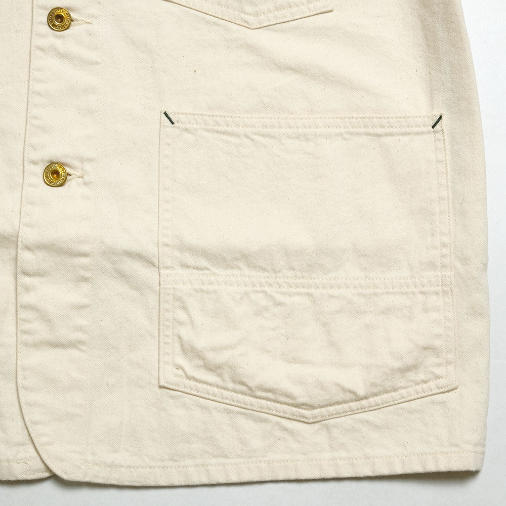 BURGUS PLUS - 11oz Unbleached Denim Coverall - 72000-10-OW