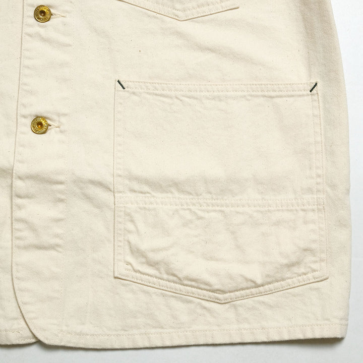 BURGUS PLUS - 11oz Unbleached Denim Coverall - 72000-10-OW