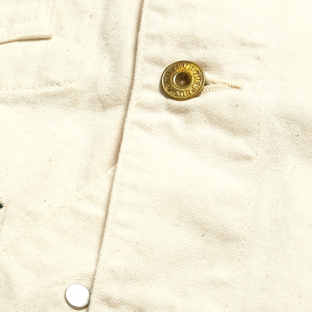 BURGUS PLUS - 11oz Unbleached Denim Coverall - 72000-10-OW