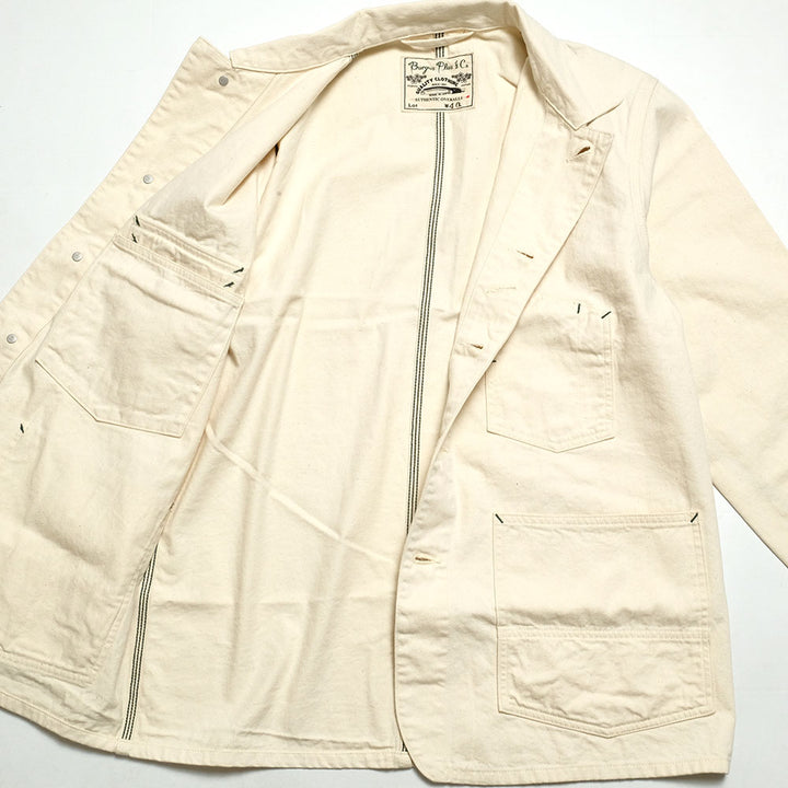 BURGUS PLUS - 11oz Unbleached Denim Coverall - 72000-10-OW