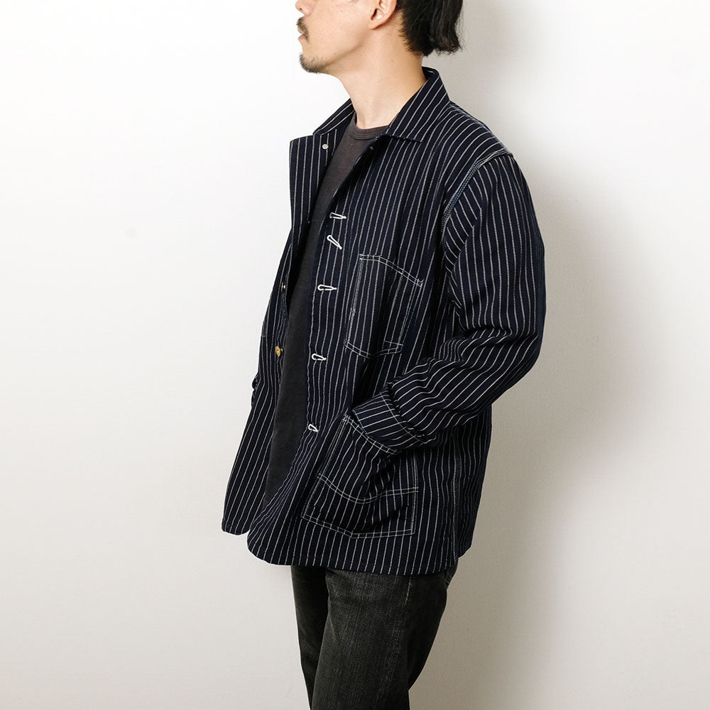 BURGUS PLUS - 12oz. Wabash Stripe Coverall - 72000-WB