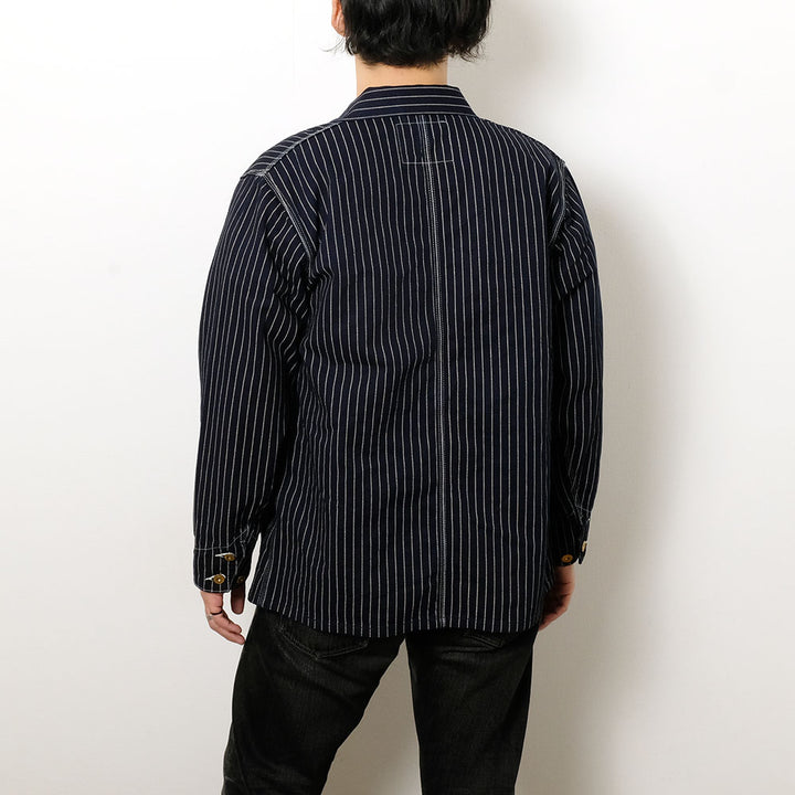 BURGUS PLUS - 12oz. Wabash Stripe Coverall - 72000-WB