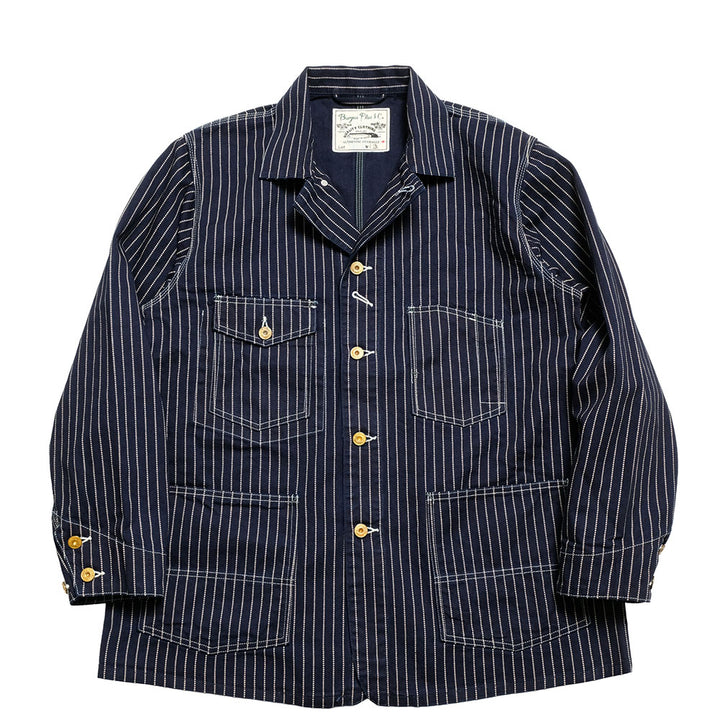 BURGUS PLUS - 12oz. Wabash Stripe Coverall - 72000-WB