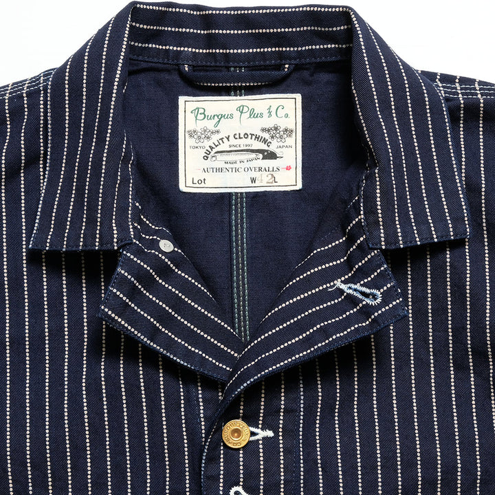 BURGUS PLUS - 12oz. Wabash Stripe Coverall - 72000-WB
