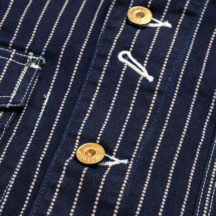 BURGUS PLUS - 12oz. Wabash Stripe Coverall - 72000-WB