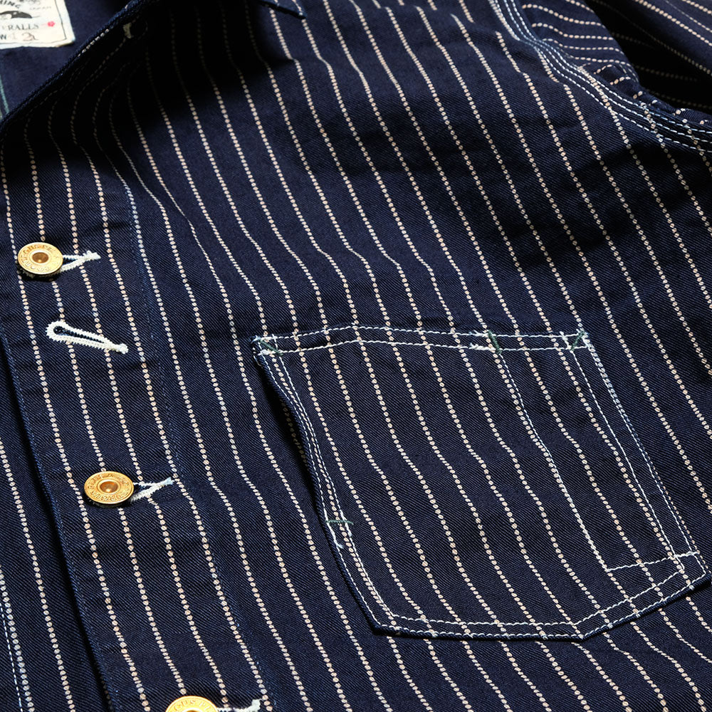 BURGUS PLUS - 12oz. Wabash Stripe Coverall - 72000-WB