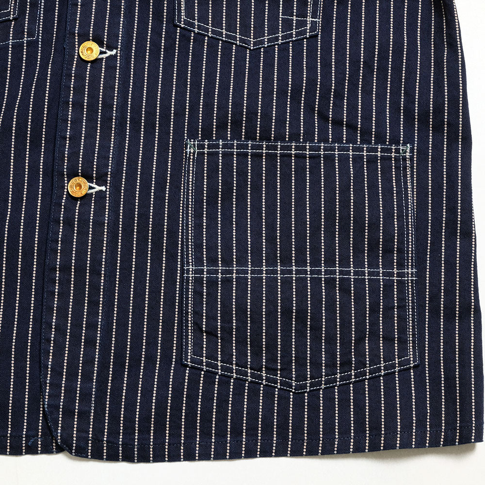 BURGUS PLUS - 12oz. Wabash Stripe Coverall - 72000-WB