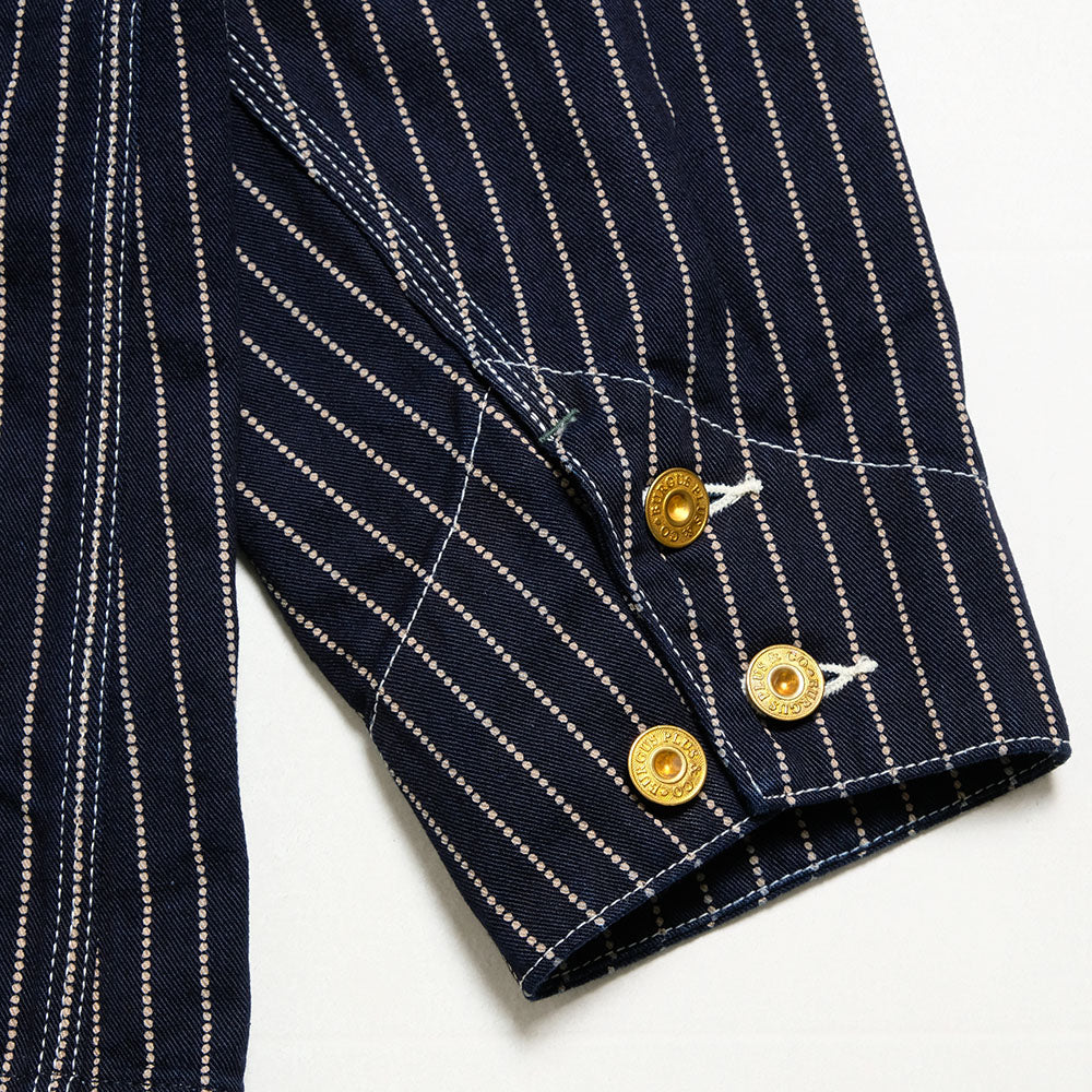 BURGUS PLUS - 12oz. Wabash Stripe Coverall - 72000-WB