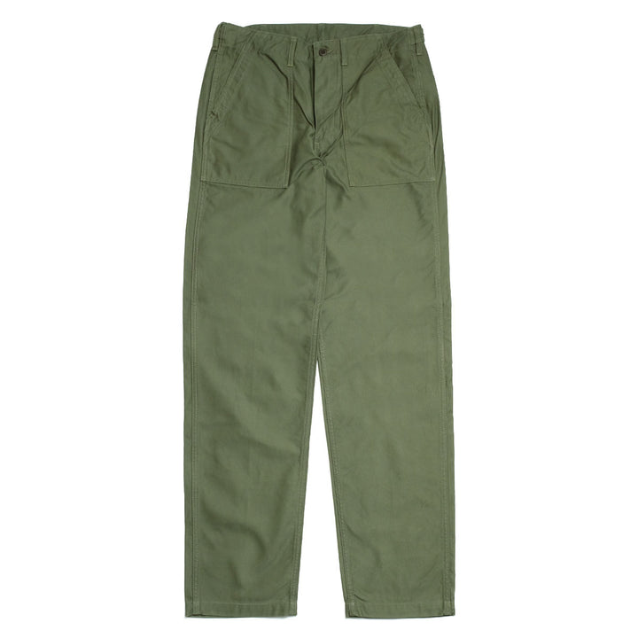 IRON HEART - Sulfur-Dyed Back Satin Baker Pants - 744