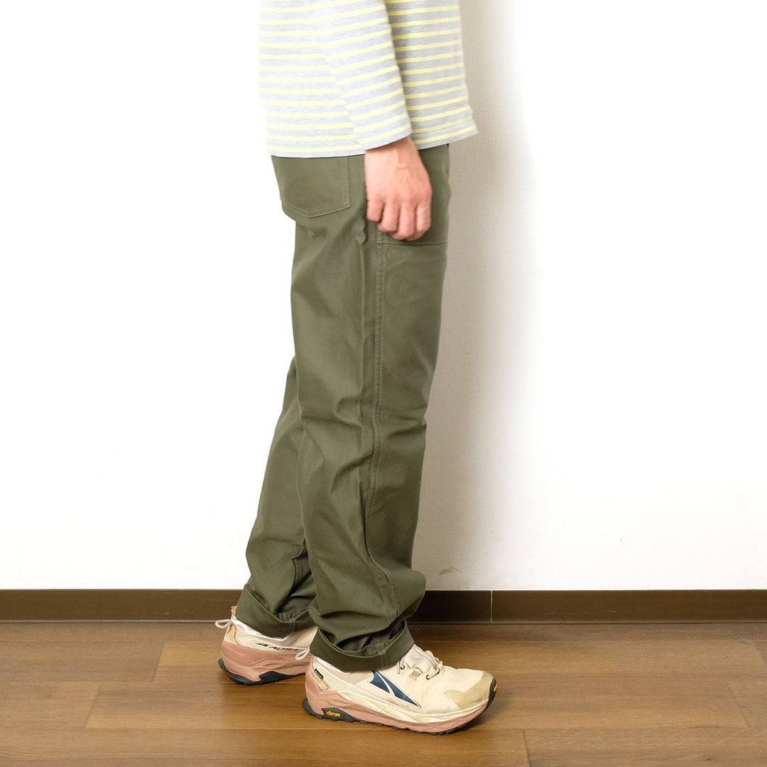 IRON HEART - Sulfur-Dyed Back Satin Baker Pants - 744