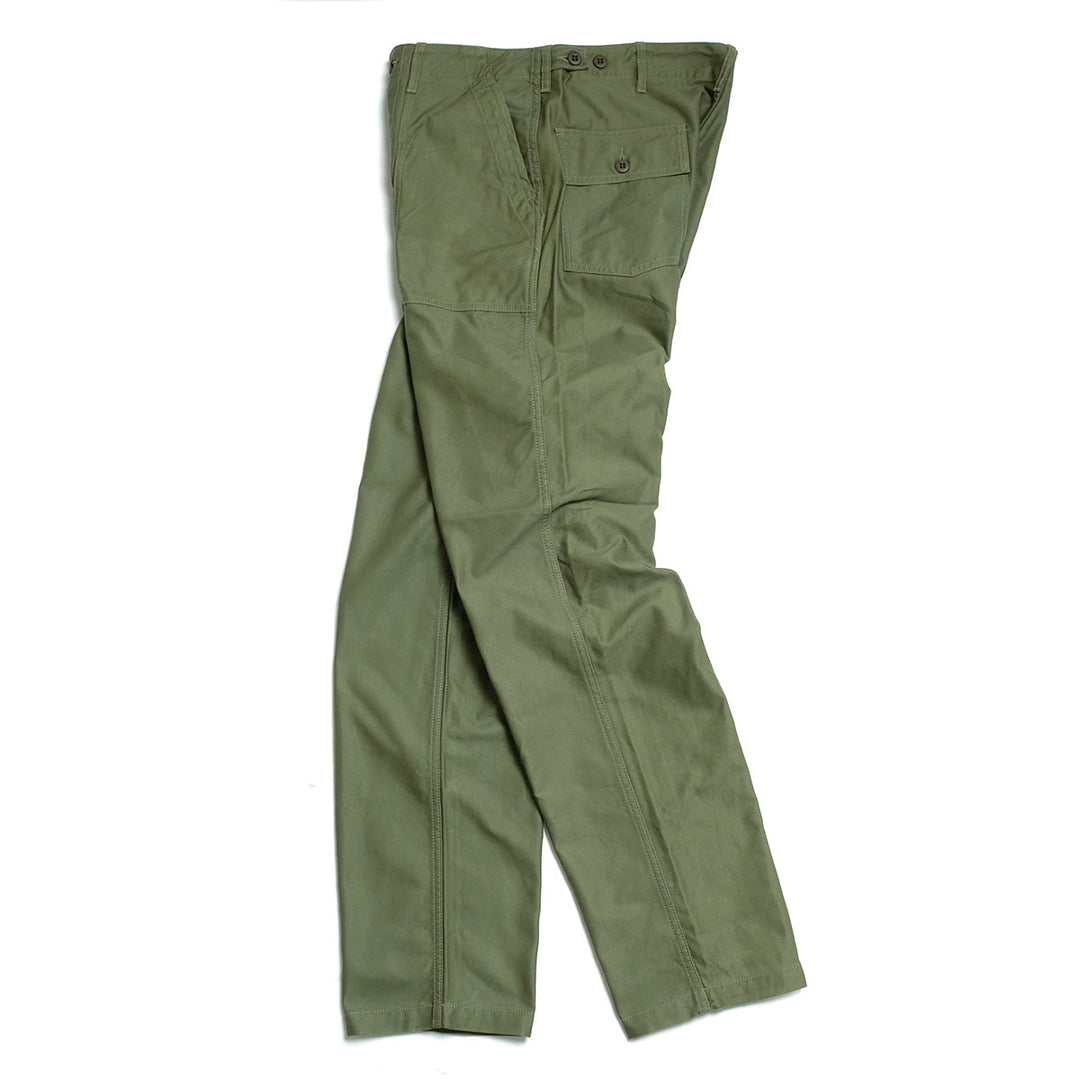 IRON HEART - Sulfur-Dyed Back Satin Baker Pants - 744