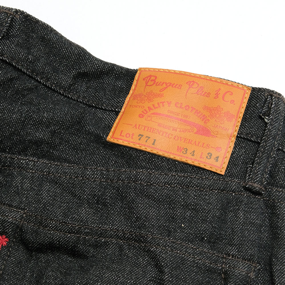 BURGUS PLUS - Lot.771 - 15oz Selvedge Black Denim - Standard Jeans - 771-09