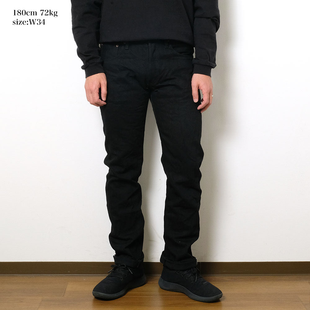BURGUS PLUS - Lot.771 - 15oz Selvedge Black x Black Denim - Standard Jeans - 771-99