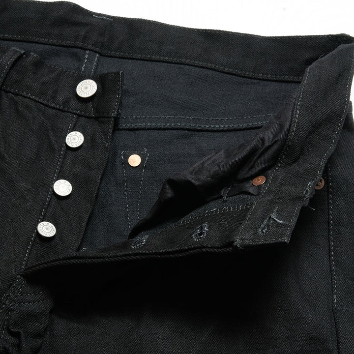 BURGUS PLUS - Lot.771 - 15oz Selvedge Black x Black Denim - Standard Jeans - 771-99
