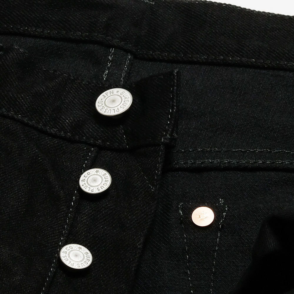 BURGUS PLUS - Lot.771 - 15oz Selvedge Black x Black Denim - Standard Jeans - 771-99