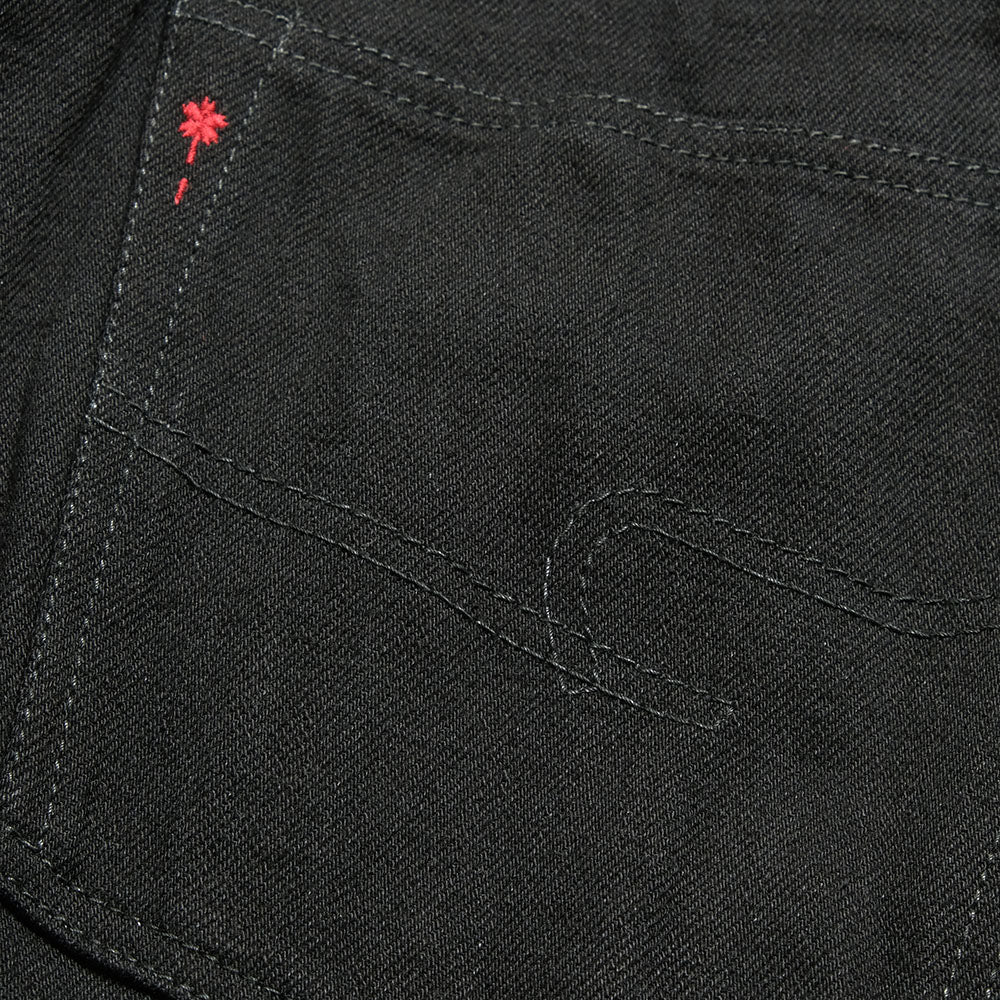 BURGUS PLUS - Lot.788 Regular Fit Straight - 15oz Selvedge Black x Black Denim - 788-99