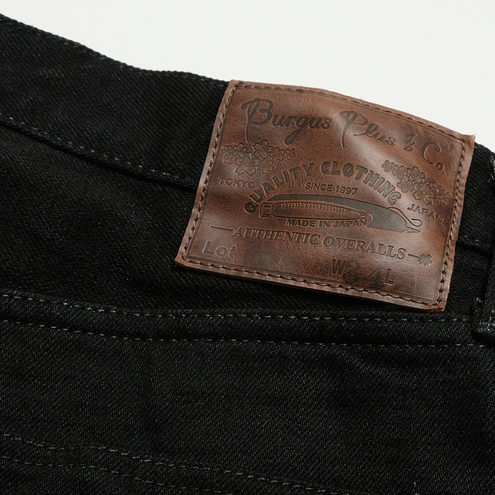 BURGUS PLUS - Lot.788 Regular Fit Straight - 15oz Selvedge Black x Black Denim - 788-99