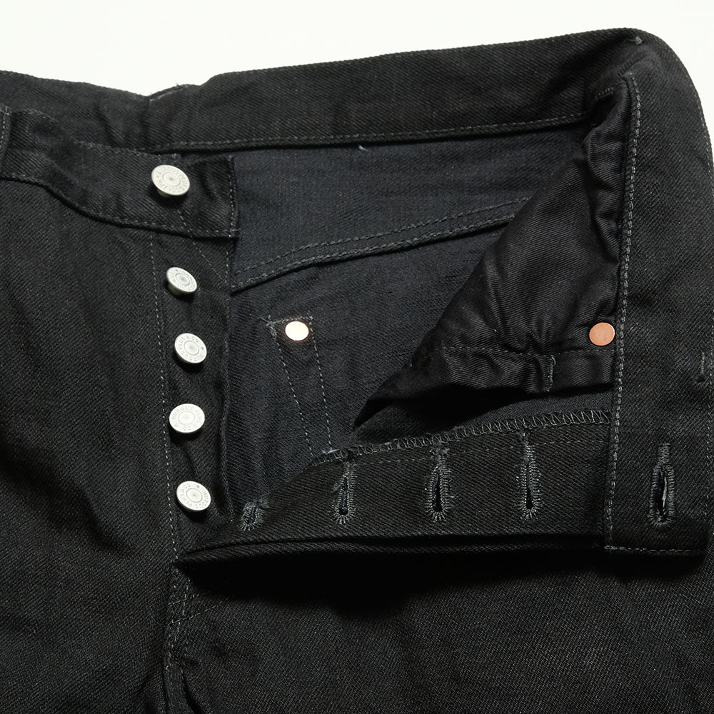 BURGUS PLUS - Lot.788 Regular Fit Straight - 15oz Selvedge Black x Black Denim - 788-99