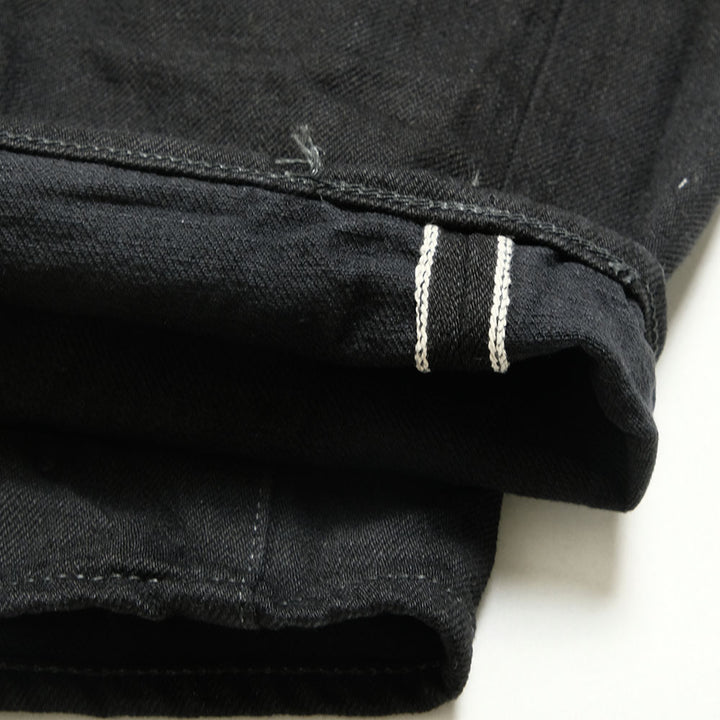 BURGUS PLUS - Lot.788 Regular Fit Straight - 15oz Selvedge Black x Black Denim - 788-99