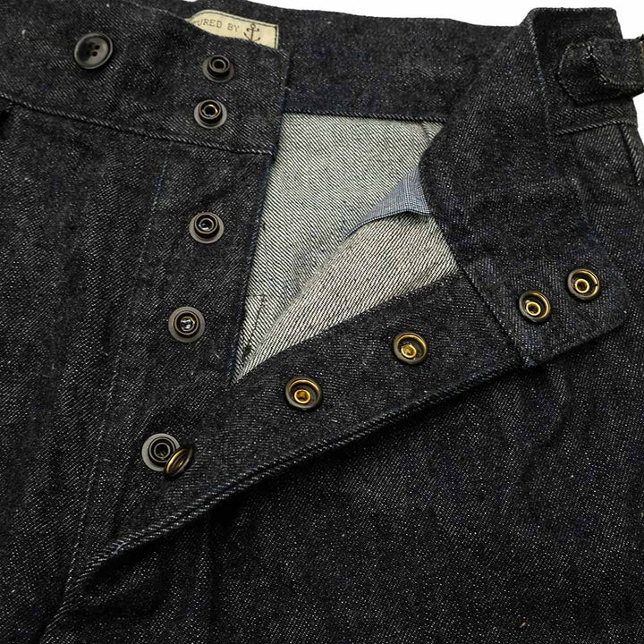 SUGAR CANE - Mister Freedom - NAVAL CLOTHING TAILORS - DIGGERS TROUSERS - 13.5oz.BLUE DENIM - SC42602