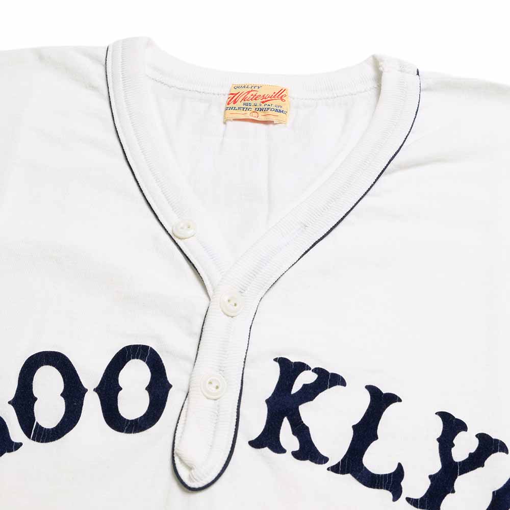 WHITESVILLE - S/S HENLEY T-SHIRT - BROOKLYN 19 - WV79687
