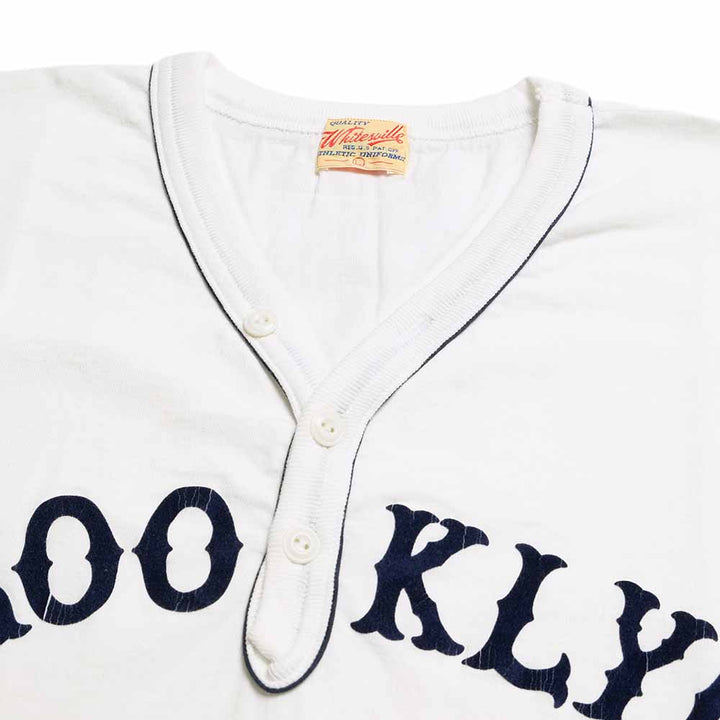 WHITESVILLE - S/S HENLEY T-SHIRT - BROOKLYN 19 - WV79687