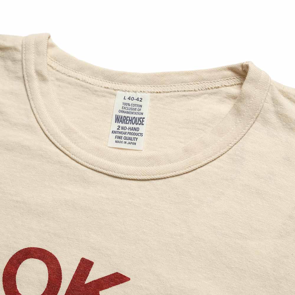 WAREHOUSE - 2ND HAND SERIES - Lot.4064 - S/S T-SHIRTS - BOOKSIN