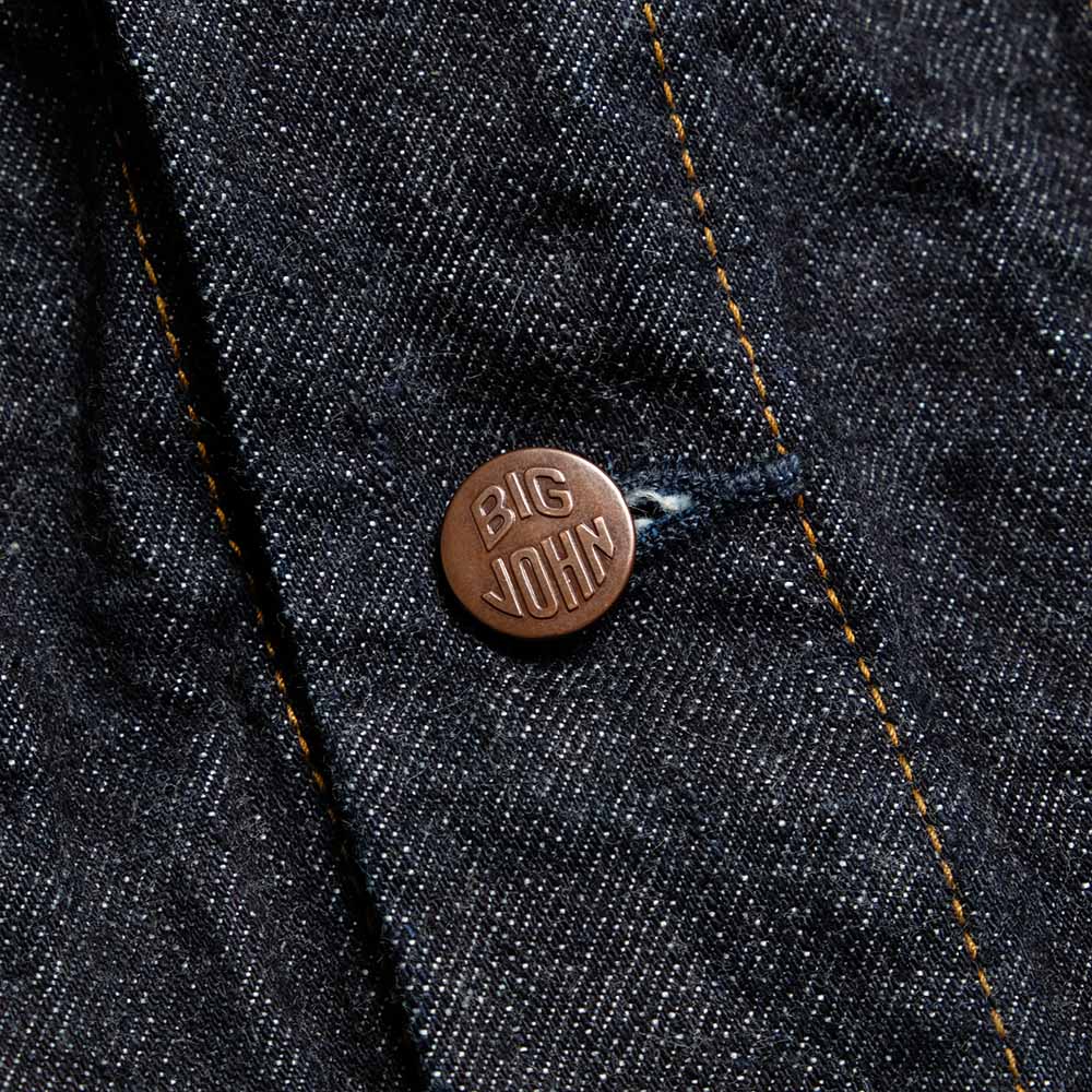 BIG JOHN - ISHIKAWADAI DENIM TRUCKER JACKET - S6953W – HINOYA