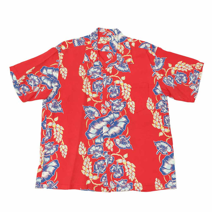 SUN SURF - S/S RAYON HAWAIIAN SHIRT - ISLAND FLOWER CHAIN - SS39425