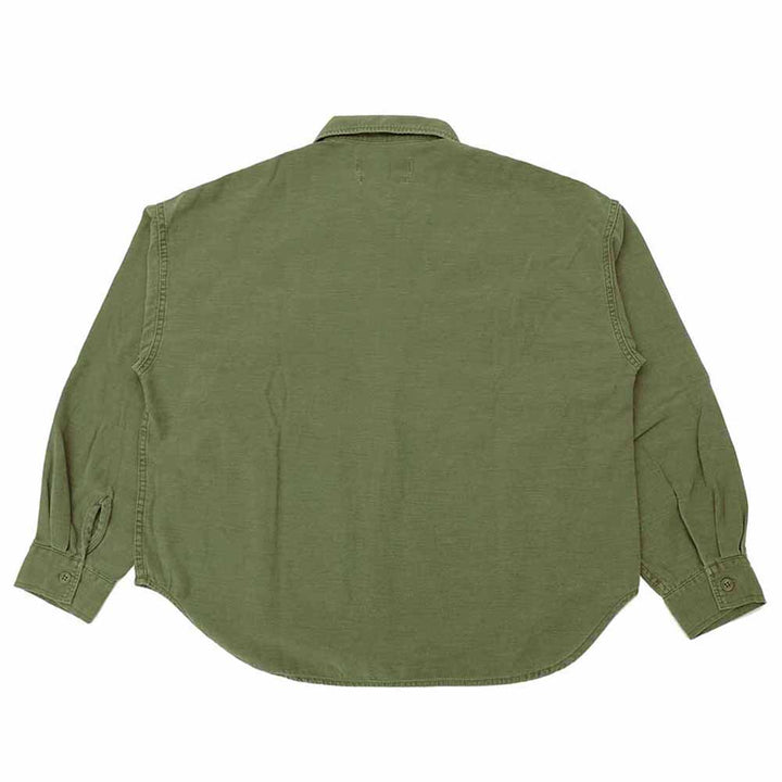 REMI RELIEF - WIDE MILITARY SHIRT - Big Flower Studs - RN2043SDP