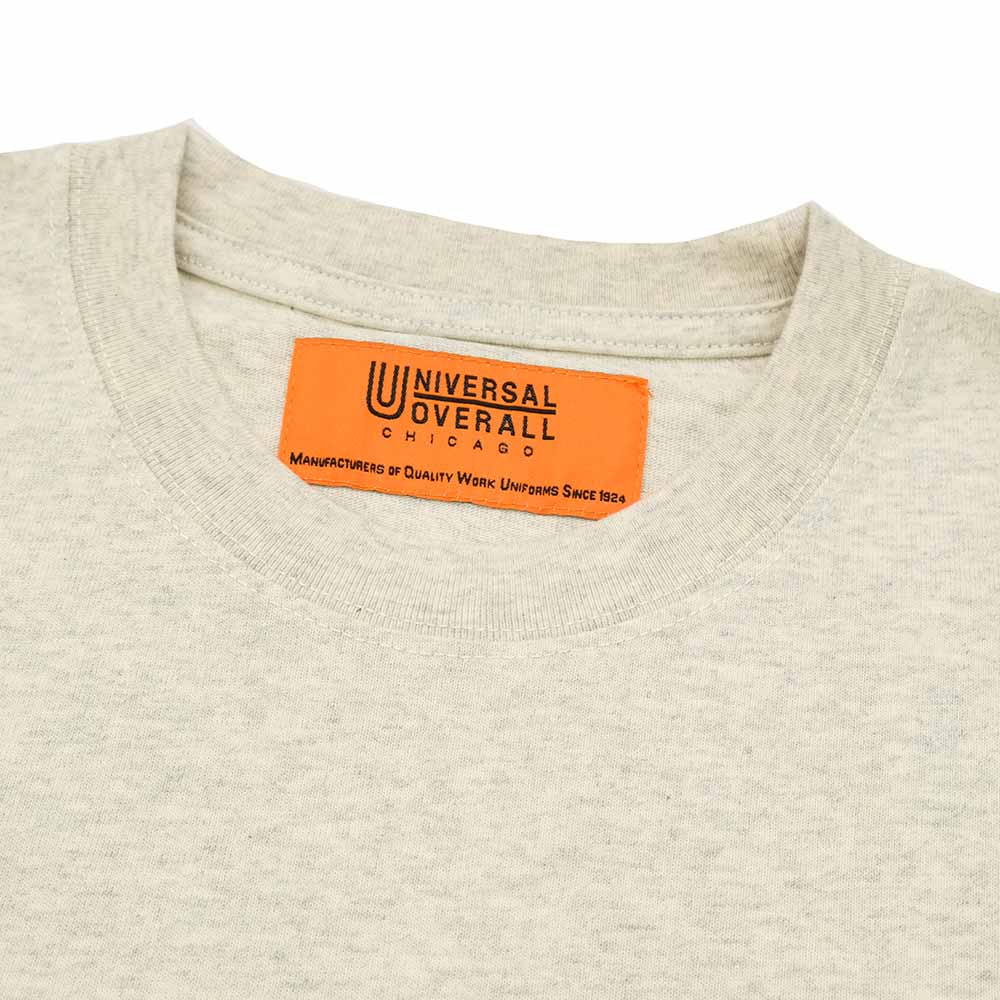 UNIVERSAL OVERALL - 3D CENTER LOGO S/S T-SHIRT - U2513208