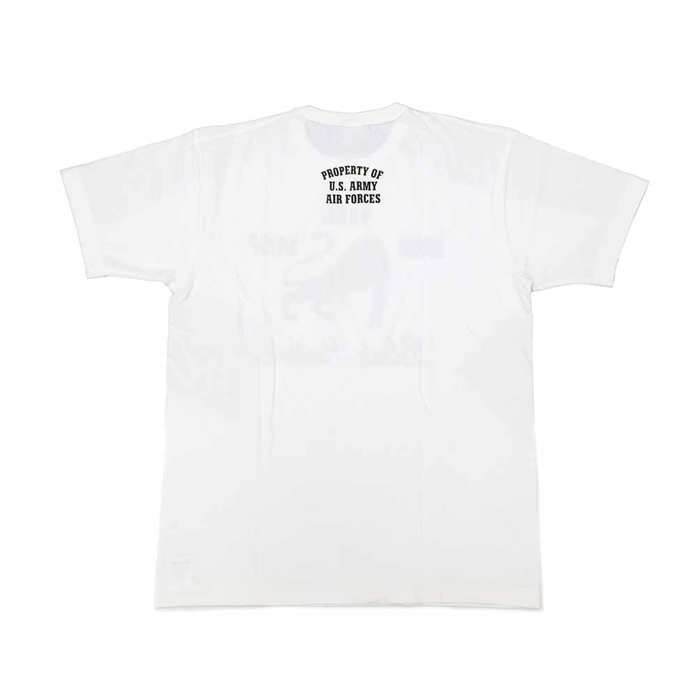 BUZZ RICKSON'S - GOVERNMENT ISSUE T-SHIRT - 460th BOMB.SQ. Black Panther - BR79575