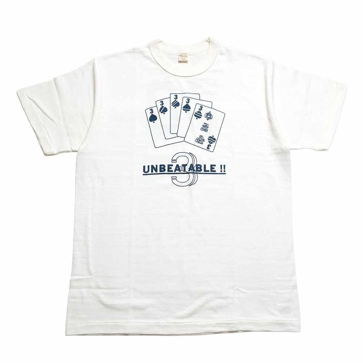 WAREHOUSE - Lot 4601 - S/S T-SHIRT - UNBEATABLE - 4601UNB-26