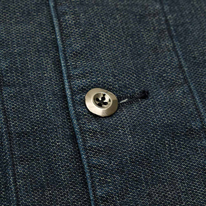 Soundman - Working Waist Coat - Marcy - Cotton / Linen Honey Cord Denim - M376-507Z