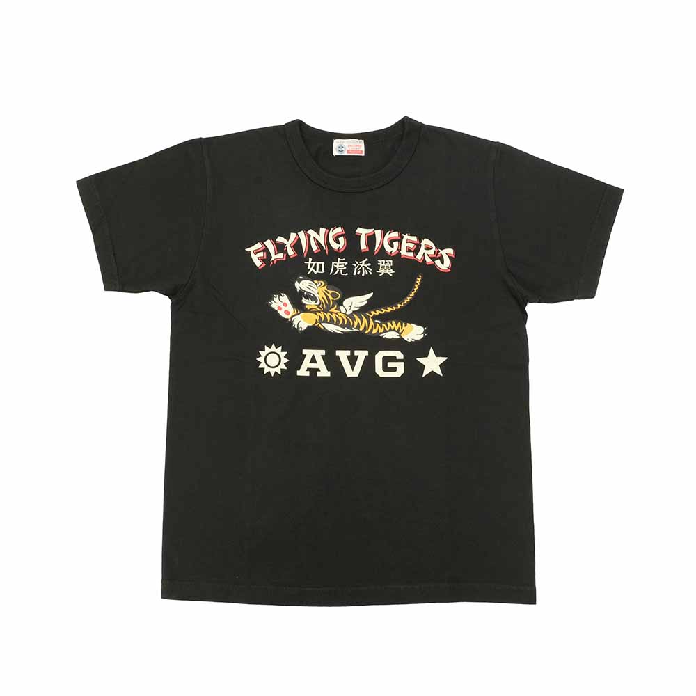 BUZZ RICKSON'S - S/S T-SHIRT - FLYING TIGERS - BR79434