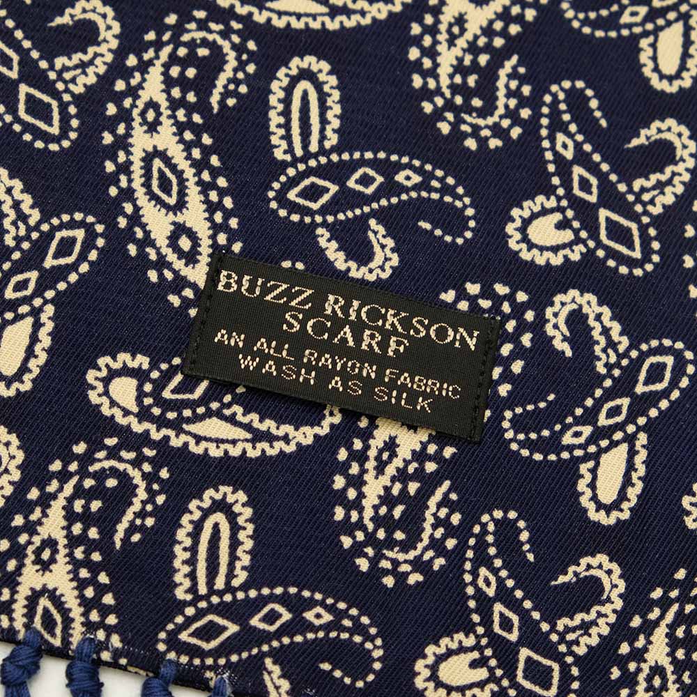 BUZZ RICKSON'S - AVIATION ASSOCIATES RAYON SCARF - BR02822