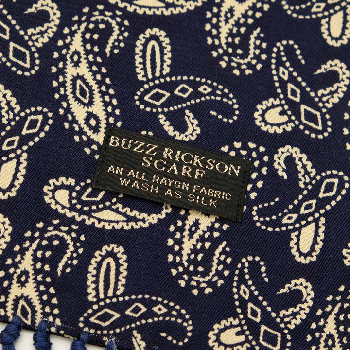 BUZZ RICKSON'S - AVIATION ASSOCIATES RAYON SCARF - BR02822