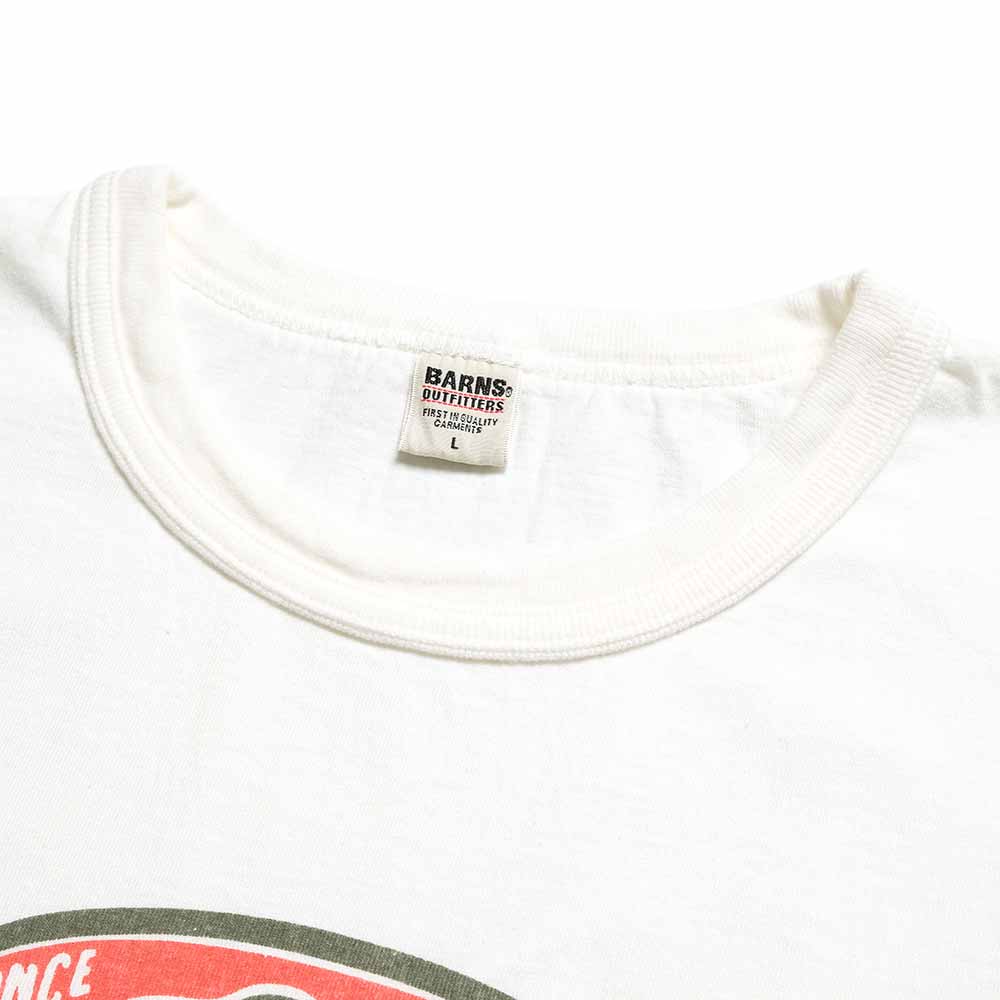 BARNS - TOUGH NECK S/S PRINT T-SHIRT - Michigan OIL - BR-26259