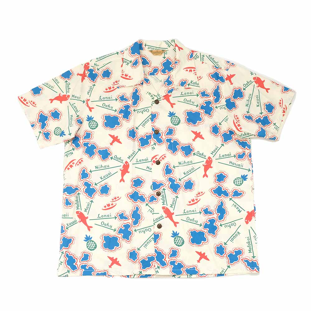 SUN SURF - COTTON BROAD OPEN SHIRT - ROUND TRIP - SS39505