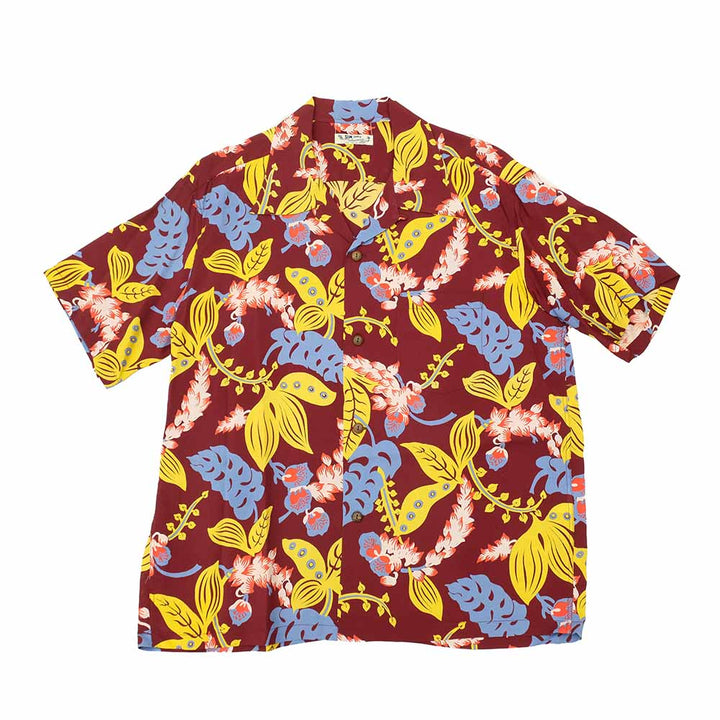 SUN SURF - RAYON HAWAIIAN SHIRT - SHELL GINGER - SS39423