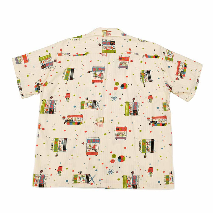 STAR OF HOLLYWOOD - DOBBY COTTON OPEN SHIRT - STREET STALL - SH39497