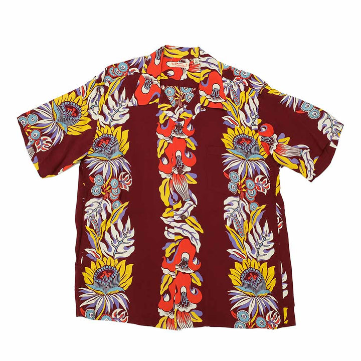 SUN SURF - RAYON HAWAIIAN SHIRT - PARADISE FLOWER - SS39416