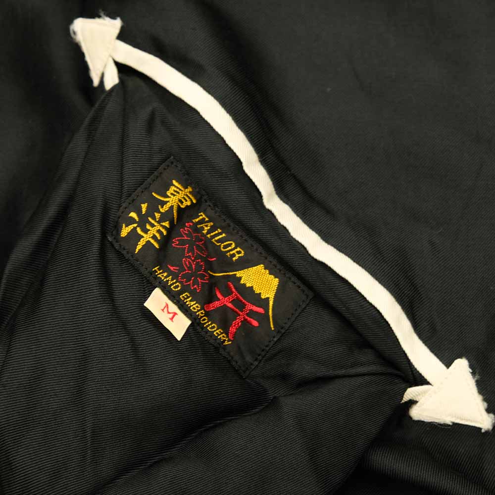 TAILOR TOYO - Acetate Souvenir Jacket - RED TIGER x EAGLE - (AGING MODEL) - TT15793-119