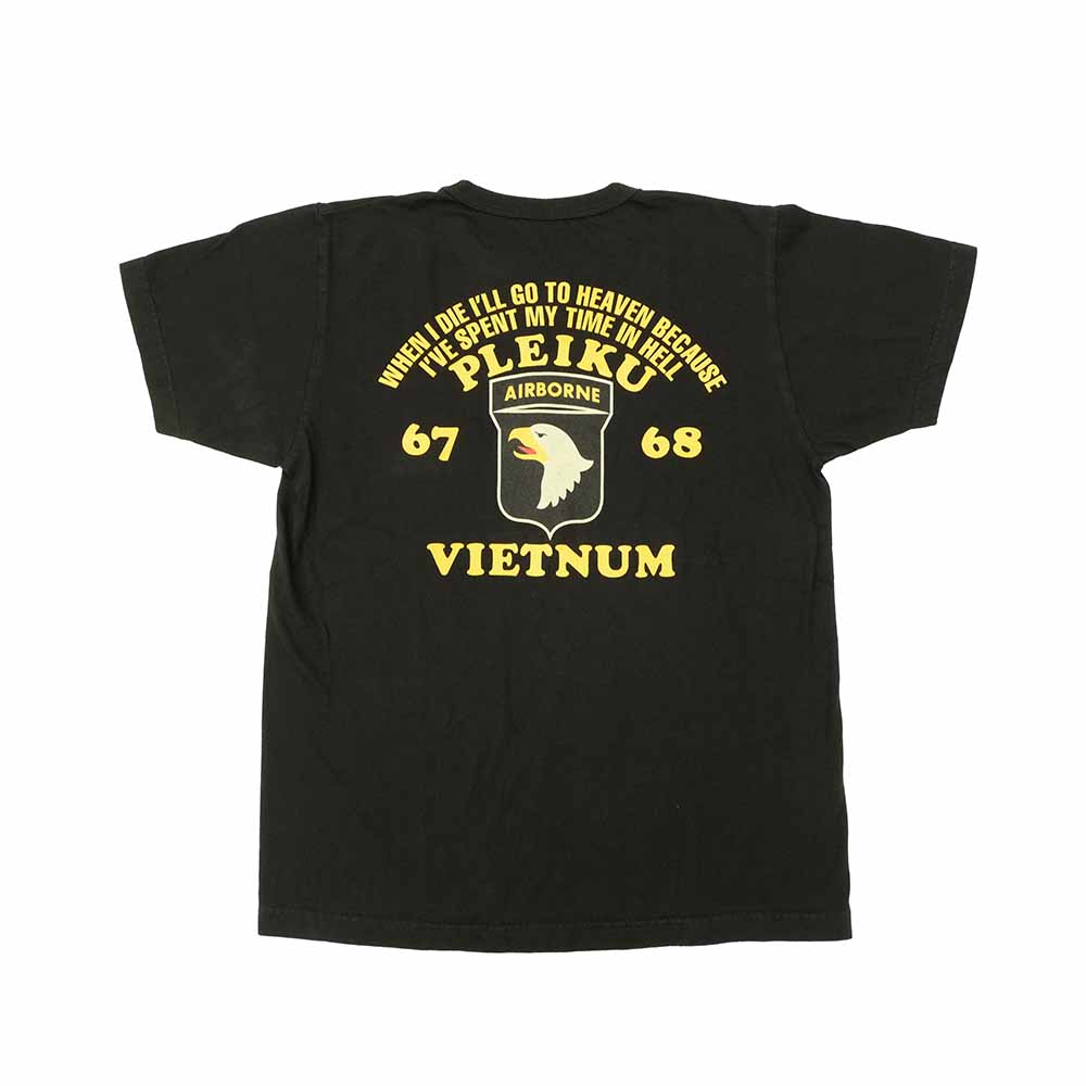 BUZZ RICKSON'S - S/S T-SHIRT - PLEIKU VIETNUM - BR79623