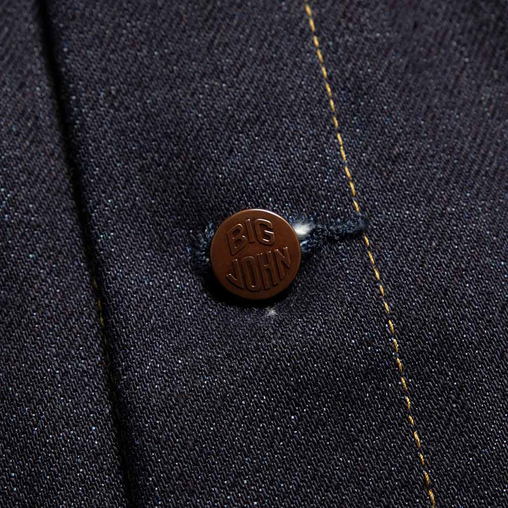 BIG JOHN  - 23oz selvedge denim Jacket - M601G