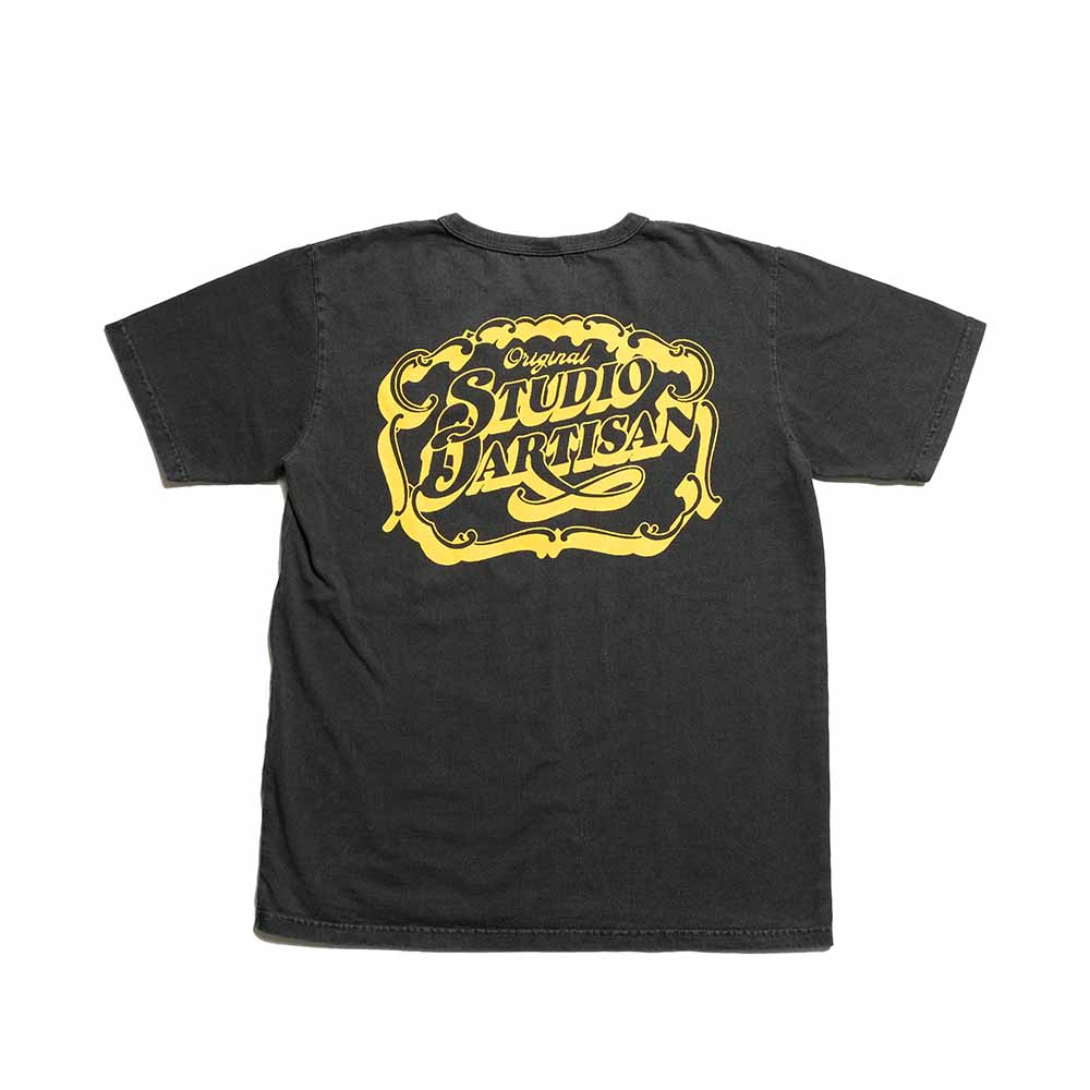 STUDIO D’ARTISAN - USA COTTON T-SHIRT - SURF - 8207A